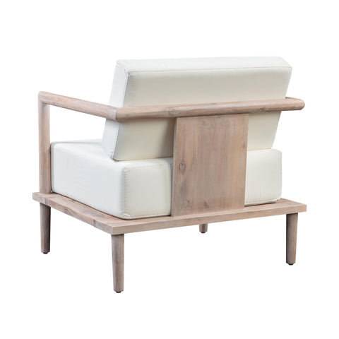 Emerson Cream Outdoor Lounge Chair Model: TOV-O44146