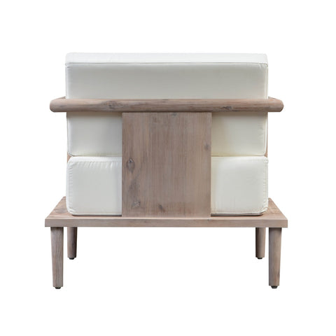 Emerson Cream Outdoor Lounge Chair Model: TOV-O44146