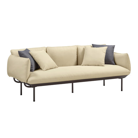Katti Beige Outdoor Sofa Model: TOV-O54258