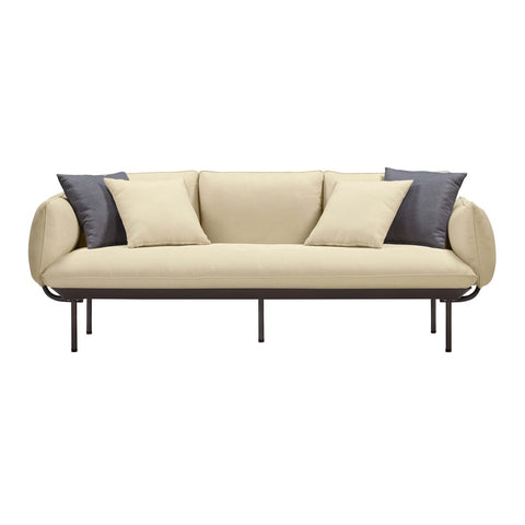 Katti Beige Outdoor Sofa Model: TOV-O54258