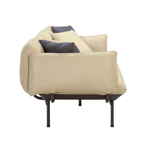 Katti Beige Outdoor Sofa Model: TOV-O54258