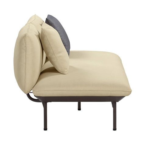 Katti Beige Outdoor Loveseat Model: TOV-O54260