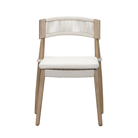 Gata Cream Outdoor Dining Chair - Set of 2 Model: TOV-O54273
