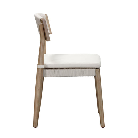 Gata Cream Outdoor Dining Chair - Set of 2 Model: TOV-O54273