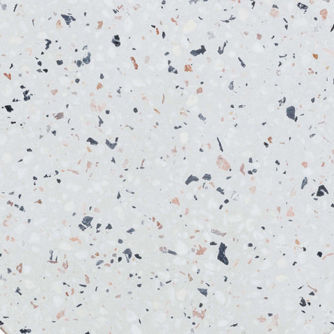 Clover Faux Terrazzo Indoor / Outdoor Round Side Table Model: TOV-O54278