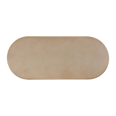 Fassa Terracotta Indoor / Outdoor 87" Oval Dining Table Model: TOV-O54280