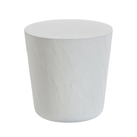Margot Light Grey Faux Plaster Indoor / Outdoor Concrete Stool Model: TOV-O54298
