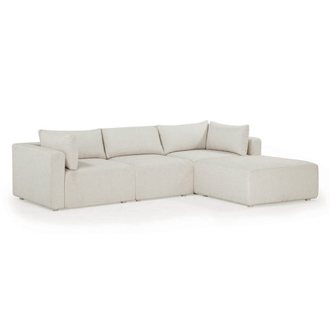 Hangover Cream Outdoor Modular Sectional Model: TOV-O54451