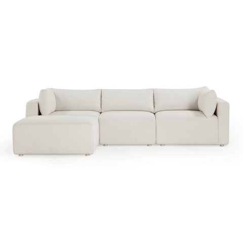 Hangover Cream Outdoor Modular Sectional Model: TOV-O54451