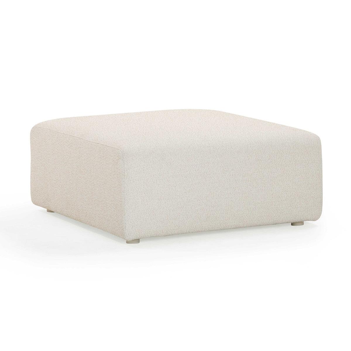 Hangover Cream Outdoor Ottoman Model: TOV-O54454
