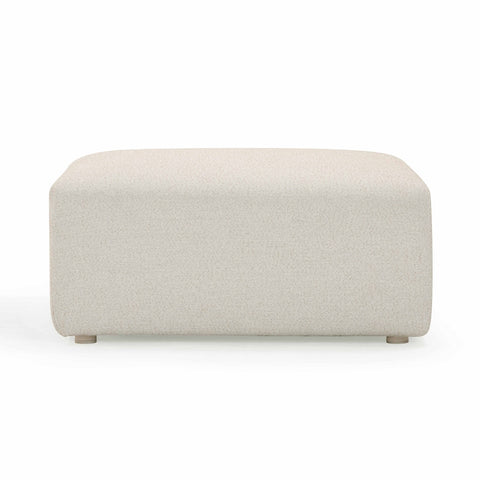 Hangover Cream Outdoor Ottoman Model: TOV-O54454