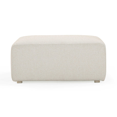 Hangover Cream Outdoor Ottoman Model: TOV-O54454