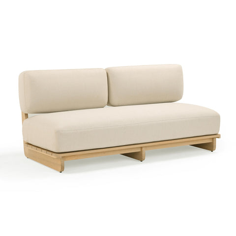 Reavan Cream Outdoor Lounge Sofa Model: TOV-O54456