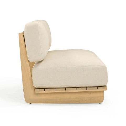Reavan Cream Outdoor Lounge Sofa Model: TOV-O54456