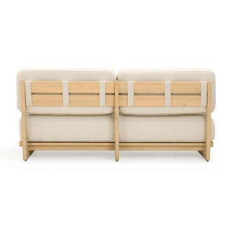 Reavan Cream Outdoor Lounge Sofa Model: TOV-O54456