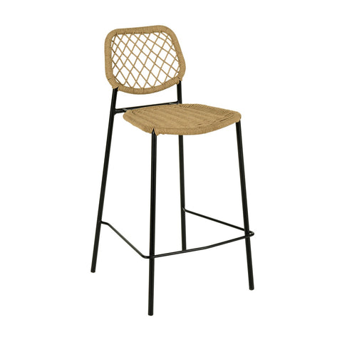 Lucy Natural Dyed Cord Outdoor Counter Stool Model: TOV-O68784