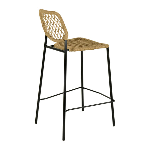 Lucy Natural Dyed Cord Outdoor Counter Stool Model: TOV-O68784