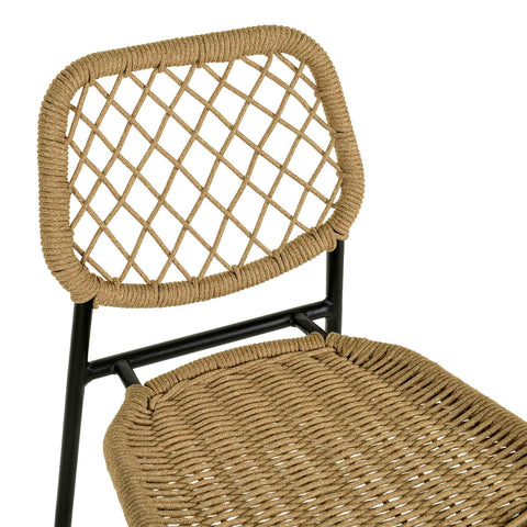 Lucy Natural Dyed Cord Outdoor Counter Stool Model: TOV-O68784
