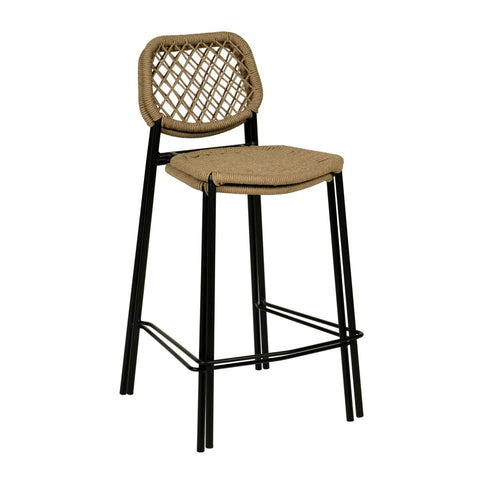 Lucy Natural Dyed Cord Outdoor Counter Stool Model: TOV-O68784