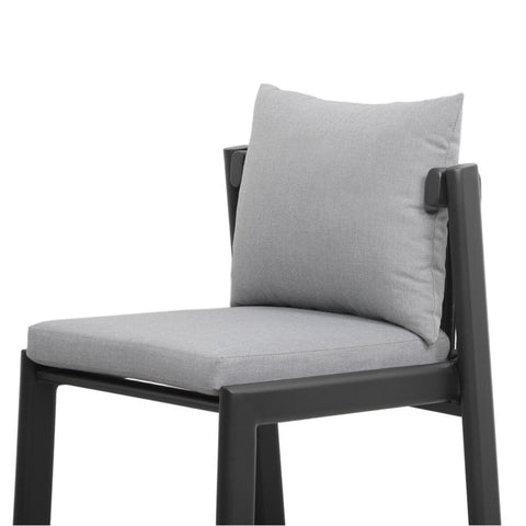 Nancy Grey Outdoor Dining Chair Model: TOV-O68853