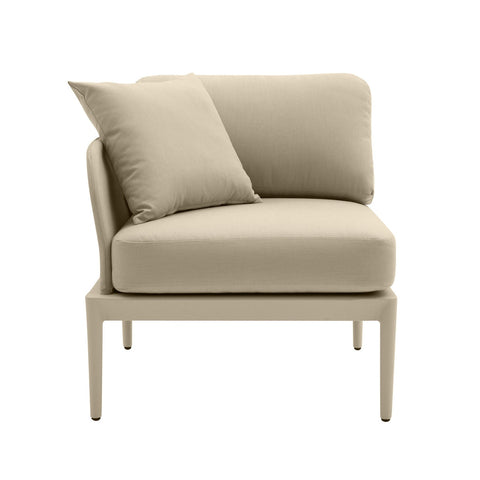Kapri Taupe Modular Outdoor LAF Corner Seat Model: TOV-O68891