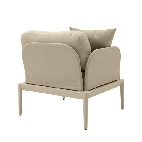 Kapri Taupe Modular Outdoor LAF Corner Seat Model: TOV-O68891