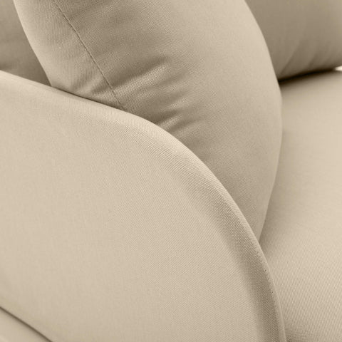 Kapri Taupe Modular Outdoor LAF Corner Seat Model: TOV-O68891