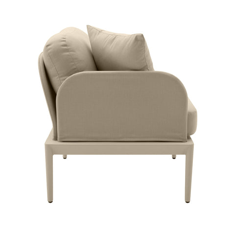 Kapri Taupe Modular Outdoor LAF Corner Seat Model: TOV-O68891