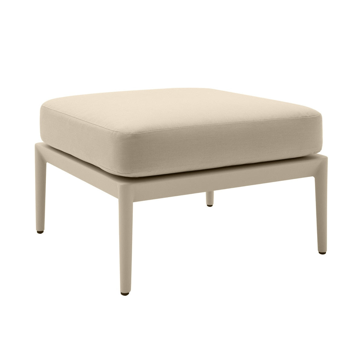 Kapri Taupe Outdoor Ottoman Model: TOV-O68893