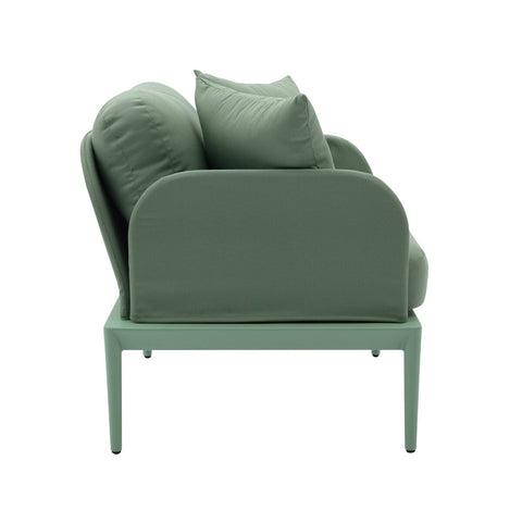 Kapri Moss Green Outdoor Armchair Model: TOV-O68894