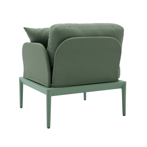 Kapri Moss Green Modular Outdoor RAF Corner Seat Model: TOV-O68895