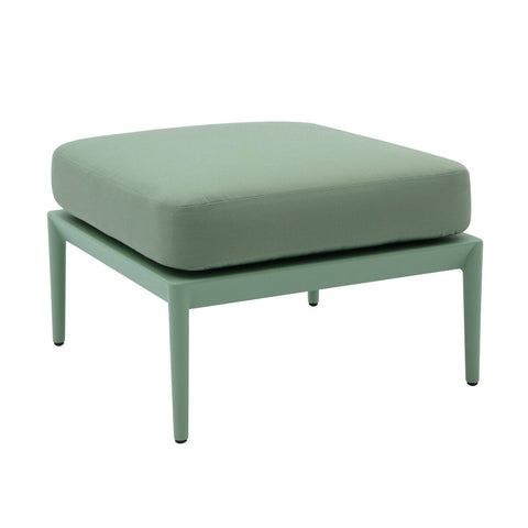 Kapri Moss Green Outdoor Ottoman Model: TOV-O68898