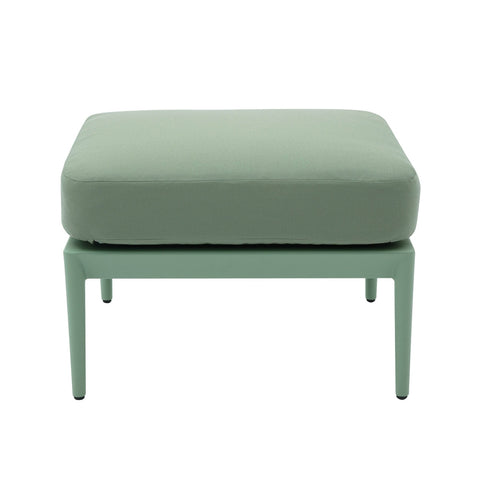 Kapri Moss Green Outdoor Ottoman Model: TOV-O68898