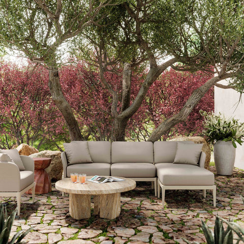 Kapri Taupe Modular Outdoor Sectional Model: TOV-O68899-SEC