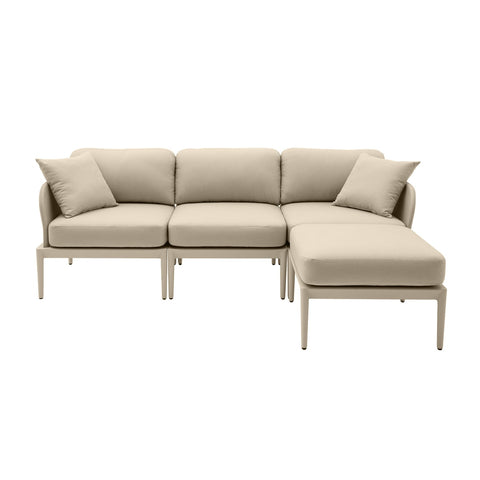Kapri Taupe Modular Outdoor Sectional Model: TOV-O68899-SEC