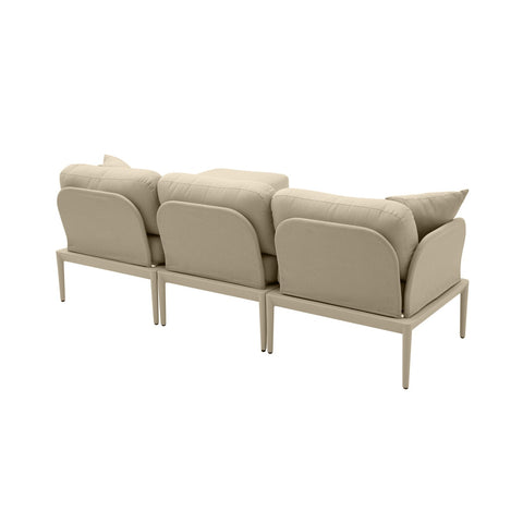 Kapri Taupe Modular Outdoor Sectional Model: TOV-O68899-SEC