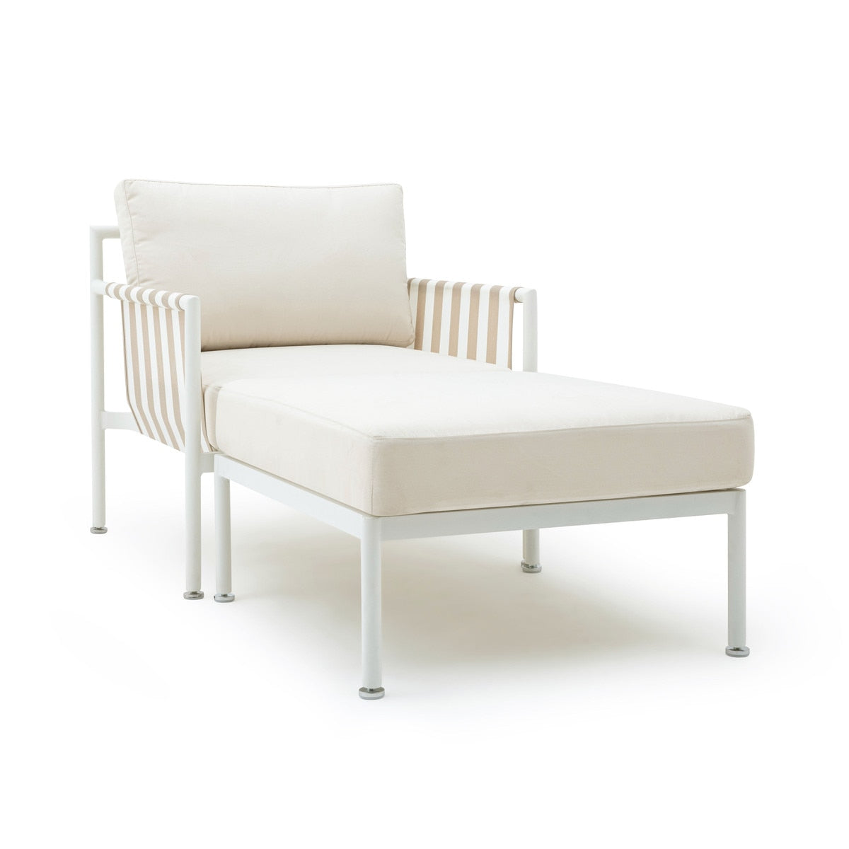 Dunes Cream Outdoor Lounge Set Model: TOV-O68965-O68966