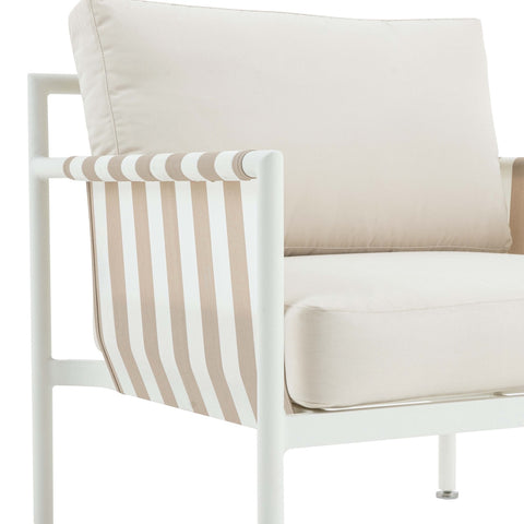 Dunes Cream Outdoor Armchair Model: TOV-O68965
