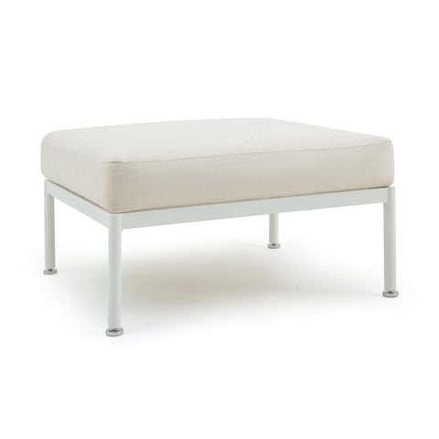 Dunes Cream Outdoor Ottoman Model: TOV-O68966