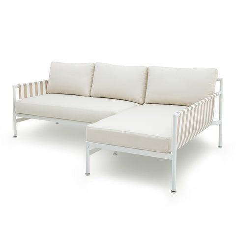 Dunes Cream Outdoor Sectional - RAF Model: TOV-O68967-O68970