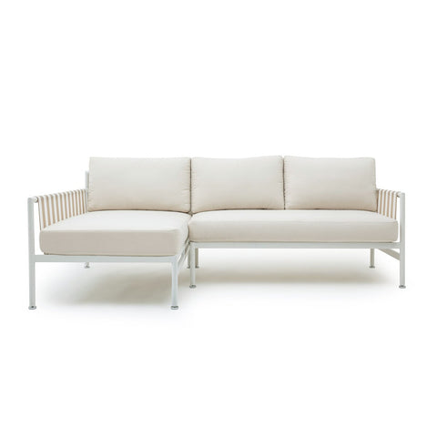 Dunes Cream Outdoor Sectional - LAF Model: TOV-O68968-O68969