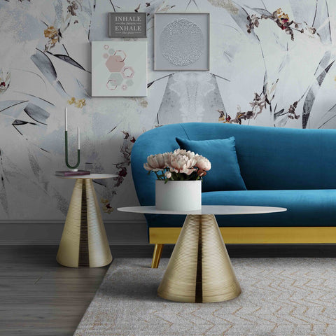 Tempo Marble Side Table Model: TOV-OC18129