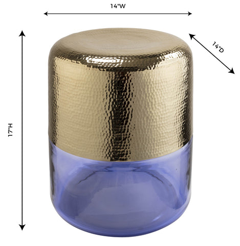 Kolla Purple Side Table Model: TOV-OC18138