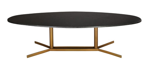 Gemma Black Marble Coffee Table Model: TOV-OC18162