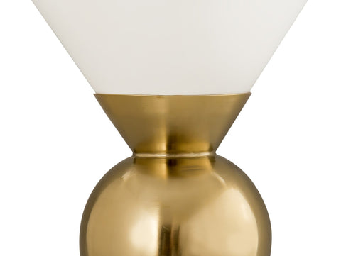 Balhi White Side Table Model: TOV-OC18273