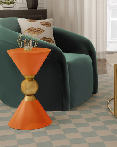Balhi Orange Side Table Model: TOV-OC18274