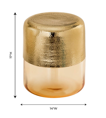 Kolla Amber Side Table Model: TOV-OC18278