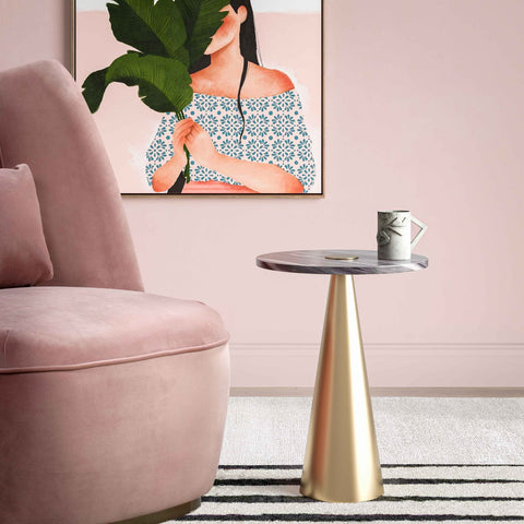 Addyson Marble Side Table Model: TOV-OC18341