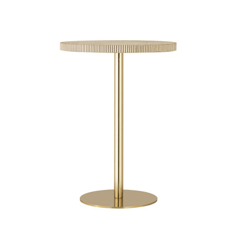 Fiona Gold Stone Side Table Model: TOV-OC18350