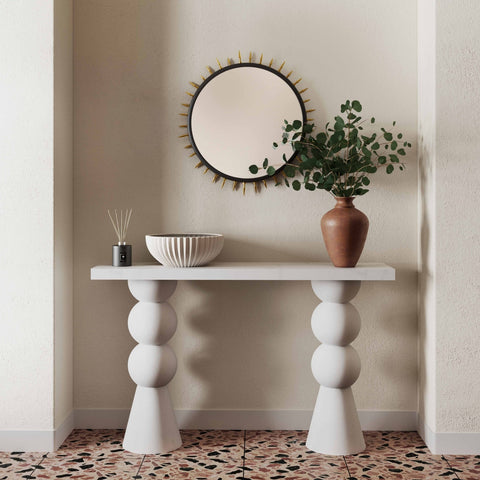 Lupita White Console Table Model: TOV-OC18433